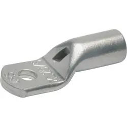 Uninsulated tube cable lug, 6.0 mm², AWG 10, 10.5 mm, M10, metal, 1R10MS