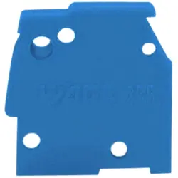 End plate for feed through terminal, 255-400