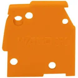End plate for feed through terminal, 255-600
