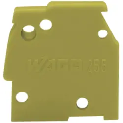 End plate for feed through terminal, 255-700