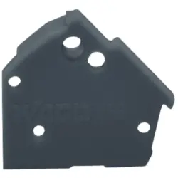 End plate for feed through terminal, 256-200
