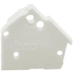 End plate for feed through terminal, 256-300