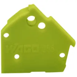 End plate for feed through terminal, 256-700