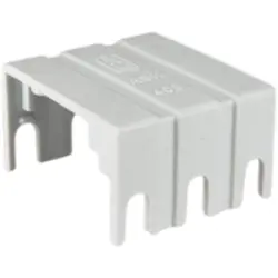 Cover cap, 3-pole, gray for euro terminal, 193303