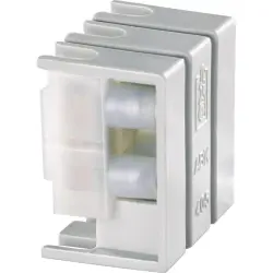 Cover cap, 3-pole, gray for fuse terminals, 193803