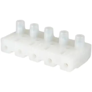 Socket part, 5 pole, 0.5-4.0 mm², clamping points: 1, natural, screw connection, 16 A, 151465 - 1