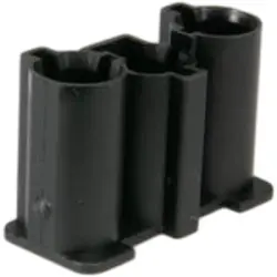 Lock cap, 3-pole, black for socket, 169263