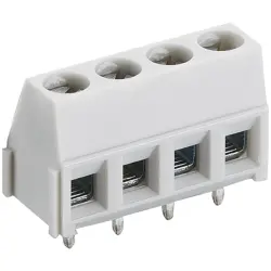 PCB terminal, 3 pole, pitch 5 mm, AWG 24-16, 16 A, screw connection, light gray, 6320 03