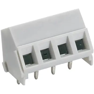 PCB terminal, 3 pole, pitch 5 mm, AWG 24-16, 16 A, screw connection, light gray, 6322 03 - 1