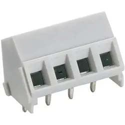 PCB terminal, 3 pole, pitch 5 mm, AWG 24-16, 16 A, screw connection, light gray, 6322 03