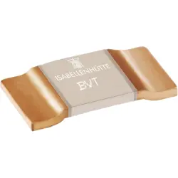 Resistor, metal plate, SMD 2512 (6330), 0 Ω, 6 W, ±5 %, BVT-K-R000