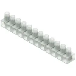 Cable connector, 12 pole, 1.5-4.0 mm², clamping points: 1, natural, screw connection, 465.N