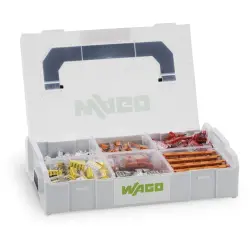 Connection clamp kit, 0.14-2.5 mm², orange, spring-clamp connection, 887-953