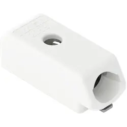 PCB terminal, 1 pole, pitch 3 mm, AWG 26-22, 3 A, push-in, white, 2059-301/998-403