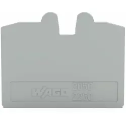 End/Intermediate plate for terminal block, 2050-1291