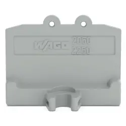 End plate for feed through terminal, 2050-381