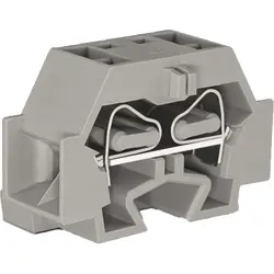 4-wire terminal, spring-clamp connection, 0.08-4.0 mm², 1 pole, 32 A, 8 kV, gray, 262-331