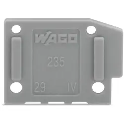 End plate for feed through terminal, 235-200