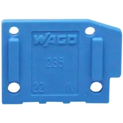 End plate for feed through terminal, 235-400