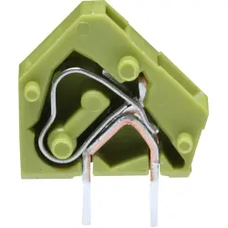PCB terminal, 1 pole, pitch 5 mm, AWG 28-12, 24 A, cage clamp, light green, 236-747