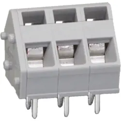 PCB terminal, 1 pole, pitch 7.5 mm, AWG 28-12, 24 A, cage clamp, blue, 236-754