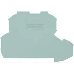 End/Intermediate plate for terminal block, 2000-2291