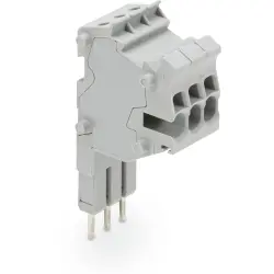 Connector strip for jumper contact slot, 2001-553