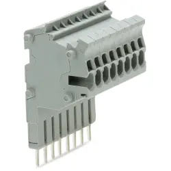 Connector strip for jumper contact slot, 2001-558