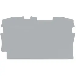 End/Intermediate plate for terminal block, 2002-1291