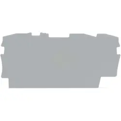 End/Intermediate plate for terminal block, 2002-1391