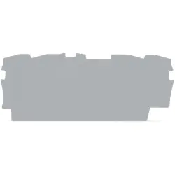 End/Intermediate plate for terminal block, 2002-1491