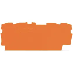End/Intermediate plate for terminal block, 2002-1492