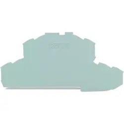 End/Intermediate plate for terminal block, 2002-2491