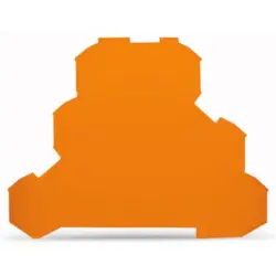 End/Intermediate plate for terminal block, 2002-3292