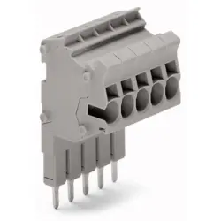 Connector strip for jumper contact slot, 2002-555