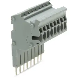 Connector strip for jumper contact slot, 2002-558
