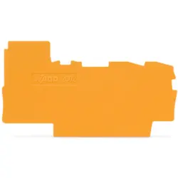 End/Intermediate plate for terminal block, 2002-7292