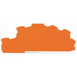 End/Intermediate plate for terminal block, 2003-6692