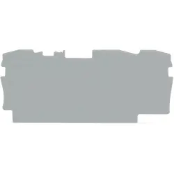 End/Intermediate plate for terminal block, 2004-1391