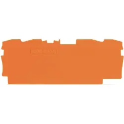 End/Intermediate plate for terminal block, 2004-1492