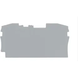 End/Intermediate plate for terminal block, 2006-1291