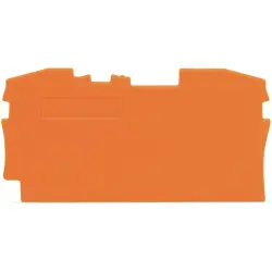 End/Intermediate plate for terminal block, 2006-1292