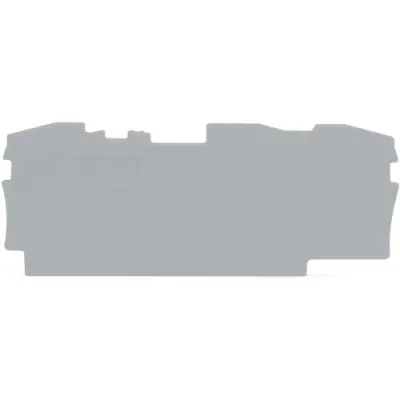 End/Intermediate plate for terminal block, 2006-1391 - 1