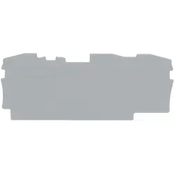 End/Intermediate plate for terminal block, 2006-1391