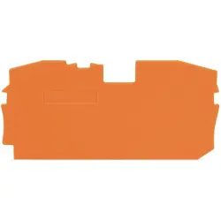 End/Intermediate plate for terminal block, 2016-1292