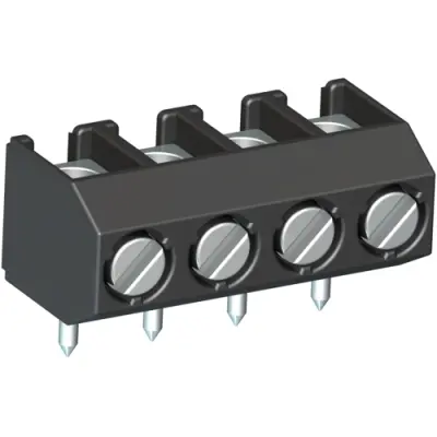 PCB terminal, 2 pole, pitch 5 mm, AWG 22-14, 17 A, screw connection, gray, 20871012 - 1