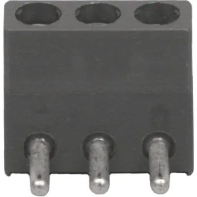 PCB terminal, 5 pole, pitch 5 mm, AWG 18-12, 6 A, screw connection, gray, 86872155 - 1