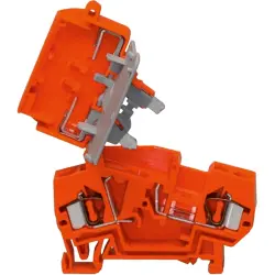 Fuse terminal block, 2 pole, 0.08-4.0 mm², 800 V, 10 A, 281-616