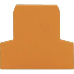 End/Intermediate plate for terminal block, 281-309