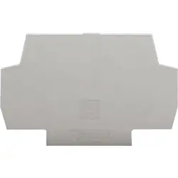 End/Intermediate plate for terminal block, 859-525